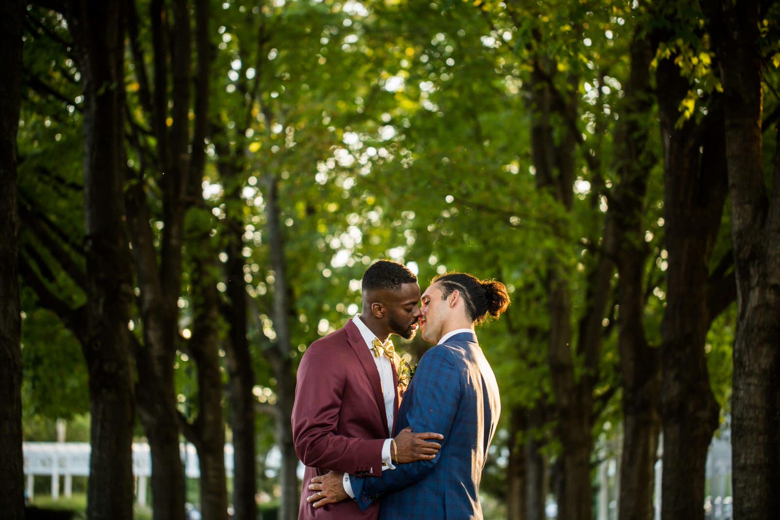 franklin park conservatory gay wedding columbus
